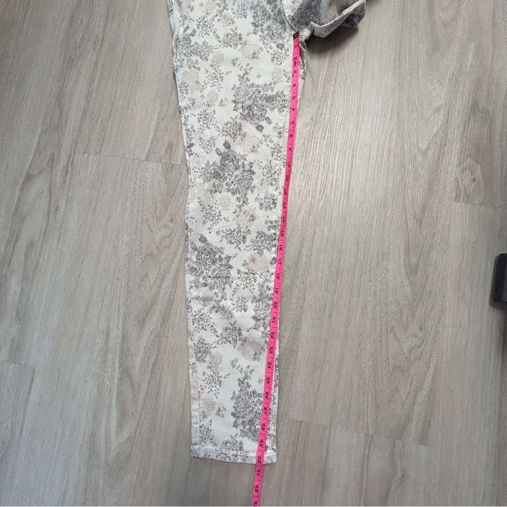 Mossimo Floral Skinny Jeans Fit 6 Womens Size 9. - Picture 8 of 8